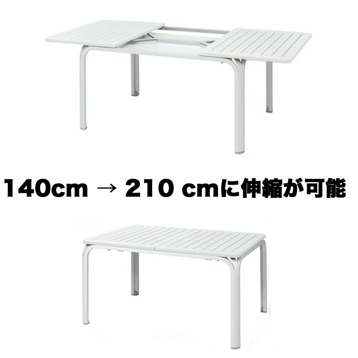 アロロ テーブル ホワイト